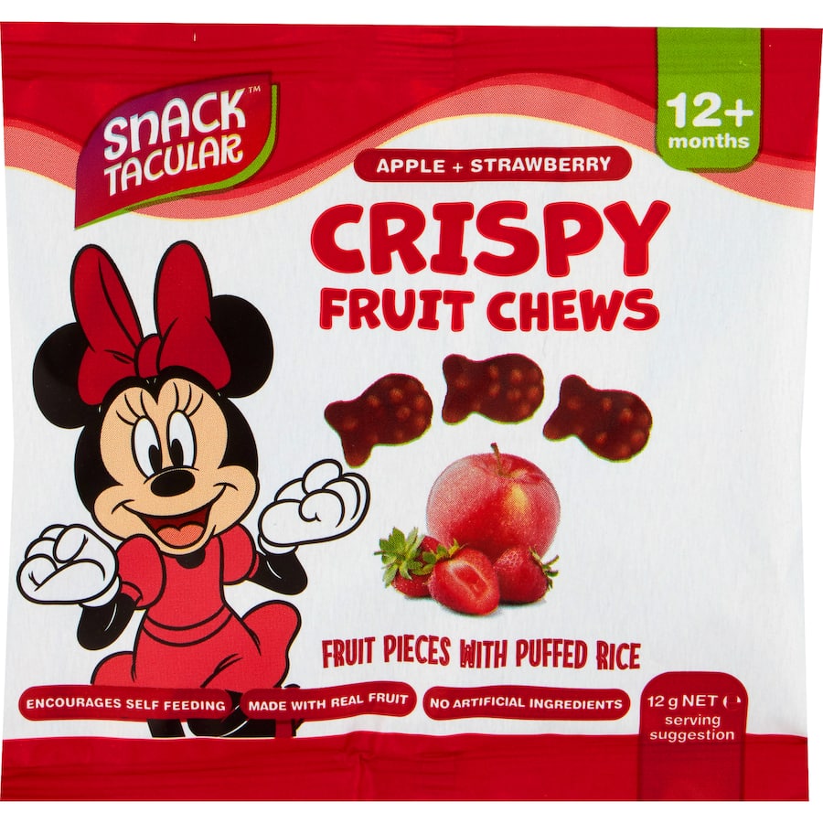 Snacktacular Fruit Chews Apple & Strawberry