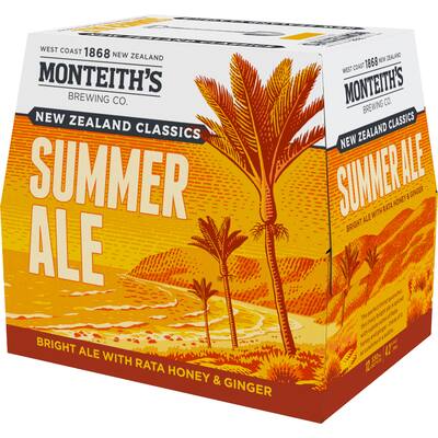 monteith's craft beer summer ale