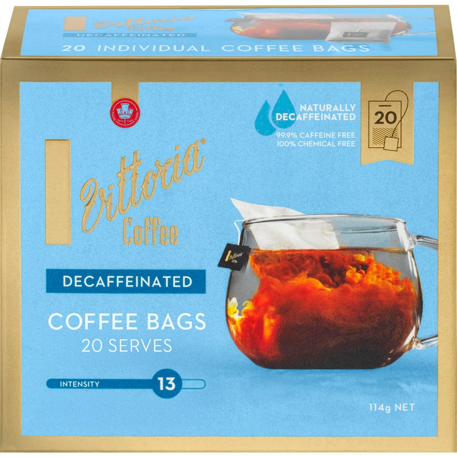 Vittoria Coffee Bags Decaf Blend