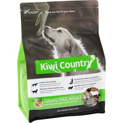 kiwi country dry dog food lamb