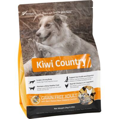 kiwi country dry dog food chicken