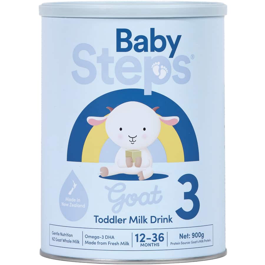 Baby Steps Goat Milk Stage 3 Toddler Milk Drink From 12-36 Months