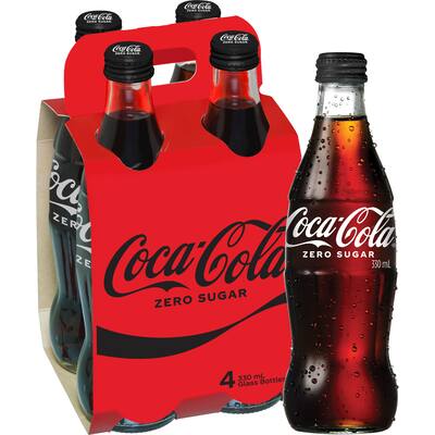 coca cola soft drink zero sugar