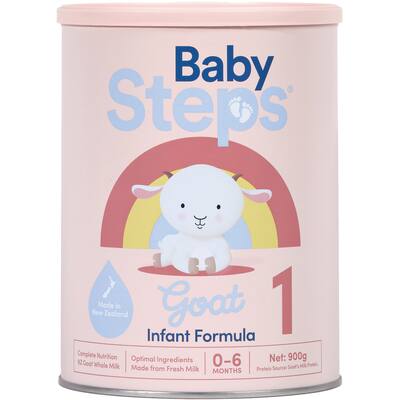 baby steps goat milk stage 1 starter from birth to 6 months formula