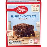 Betty Crocker Triple Chocolate Brownie Mix