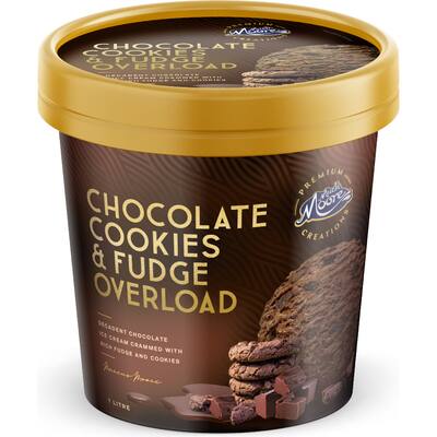 much moore ice cream chocolate cookies & fudge