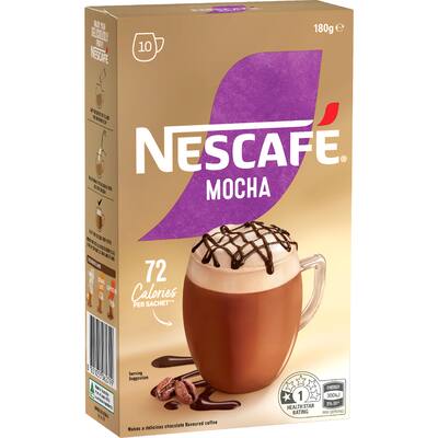 nescafé coffee sachets mocha