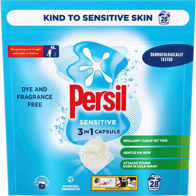Laundry capsules 3 in 1 sensitive
