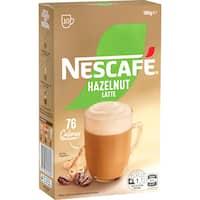 nescafé coffee sachets hazelnut latte (180g)