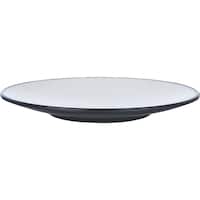 Coucou Round Plate Black & White 20cm