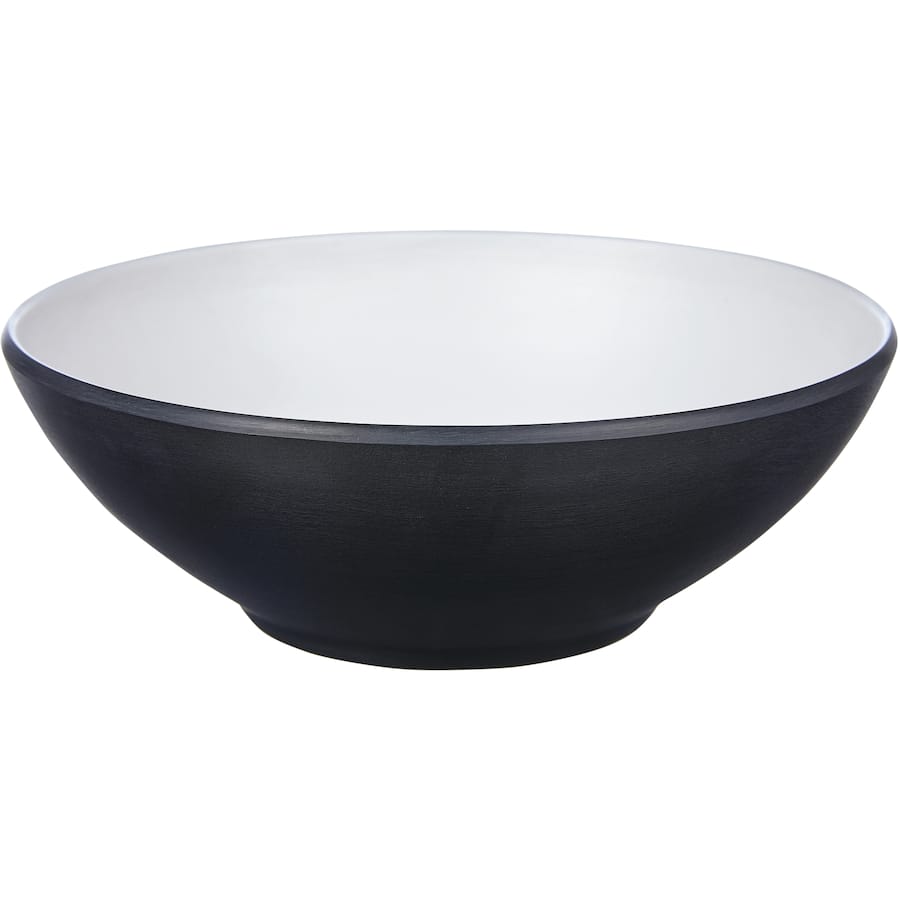 Coucou Round Bowl Black & White 18Cm