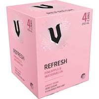 v sugar free energy drink refresh pineapple watermelon