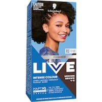 Schwarzkopf Live Colour Permanent Hair Colour Medium Brown