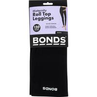 Bonds Maternity Roll Top Leggings Med - Large Black