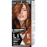Schwarzkopf Live Colour Permanent Hair Colour Pure Copper