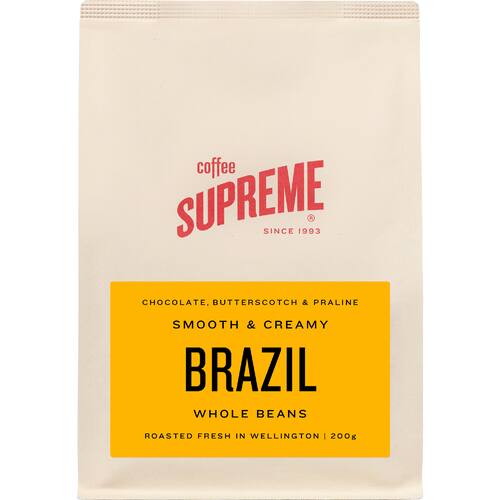 Coffee Supreme Whole Beans Coffee Brazil Blend