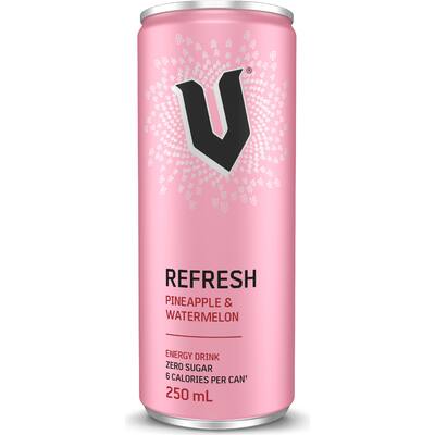 Sugar free energy drink refresh pineapple & watermelon
