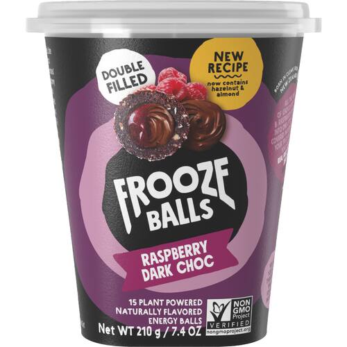 Frooze Balls Snack Balls Raspberry Dark Chocolate