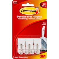 3m Command Hooks & Hangers Adhesive Utensil Hooks