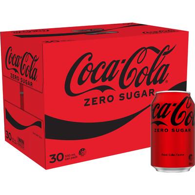 coca cola soft drink zero sugar