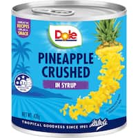 Dole Pineapple Crushed In Syrup