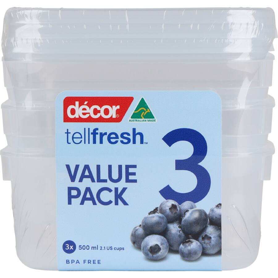 Decor Tellfresh Container Oblong