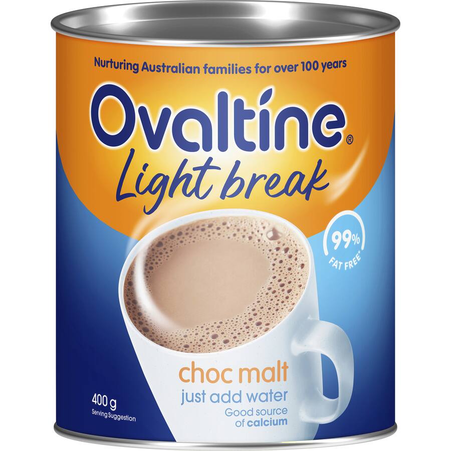 Ovaltine Drinking Chocolate Light Break