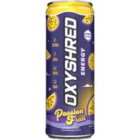 oxyshred energy drink passionfruit