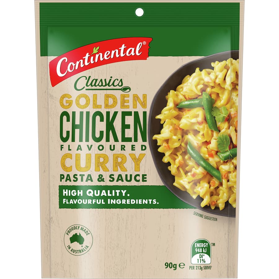 Continental Classics Pasta & Sauce Chicken Curry