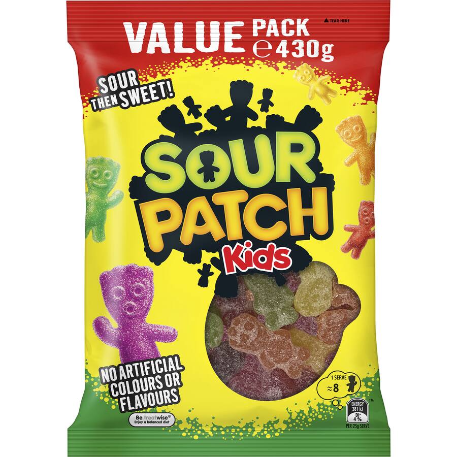 Sour Patch Kids Lollies Value Pack