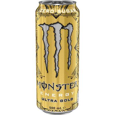 monster sugar free energy drink ultra gold
