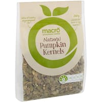 Macro Pumpkin Seeds Natural Kernels