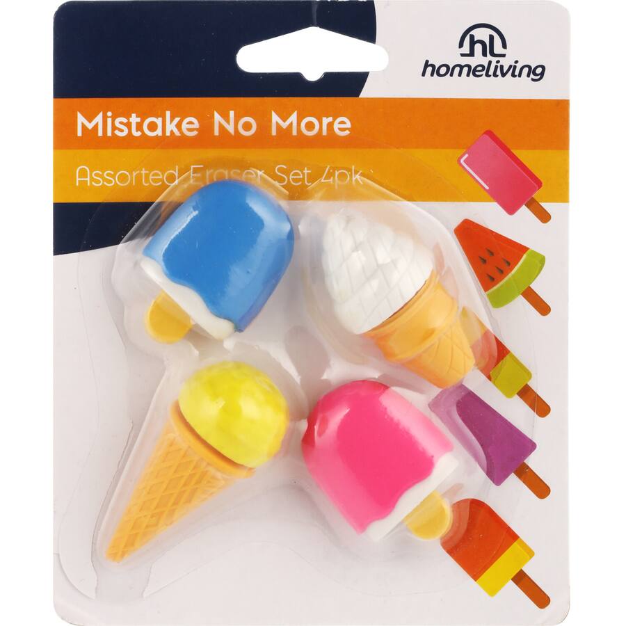 Homeliving Eraser Assorted