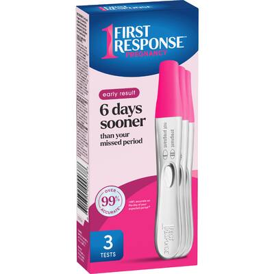 first response pregnancy test kit instream