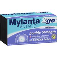 Mylanta Antacid Tablets Double Strength