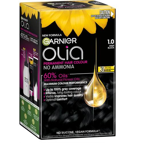 Garnier Olia Hair Colour Deep Black 1.0