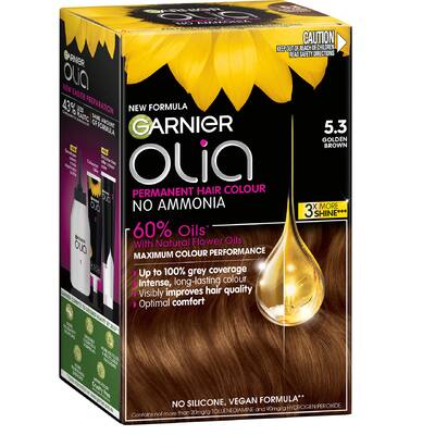 garnier olia hair colour golden brown 5.3