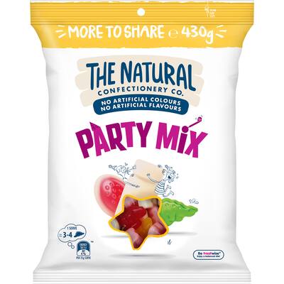 the natural confectionery co. lollies more to share party mix