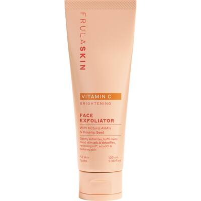 frula face exfoliator vitamin c brightening