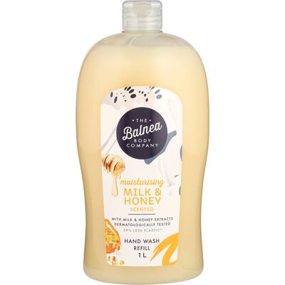 balnea hand wash refill milk & honey