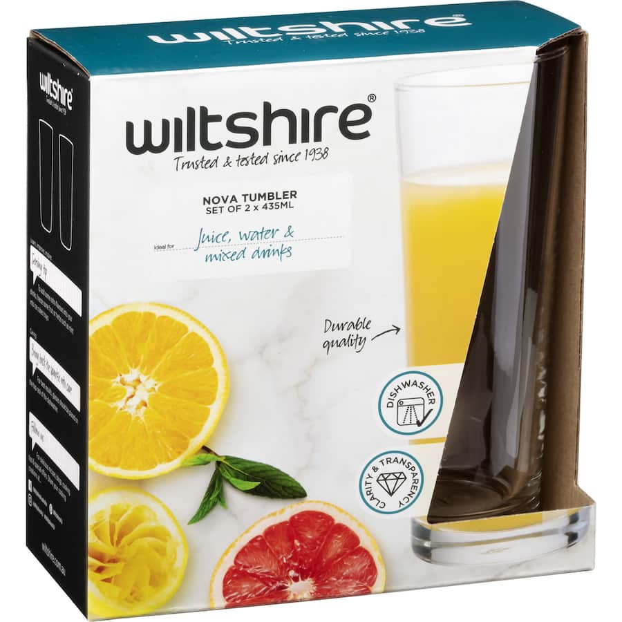 Wiltshire Nova Tumblers Set 435Ml