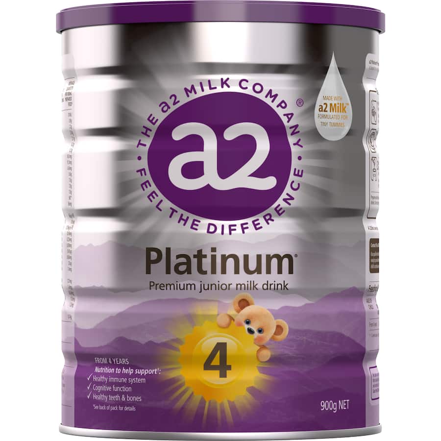 A2 Platinum Premium Stage 4 Junior Milk Drink From 4 Years
