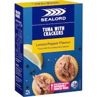 Sealord Tuna & Crackers Lemon Pepper