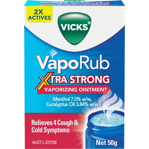 Vicks Vaporub Ointment Extra Strong