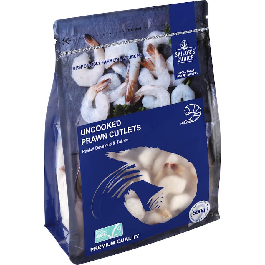 Sailor's Choice Raw Prawns Cutlets