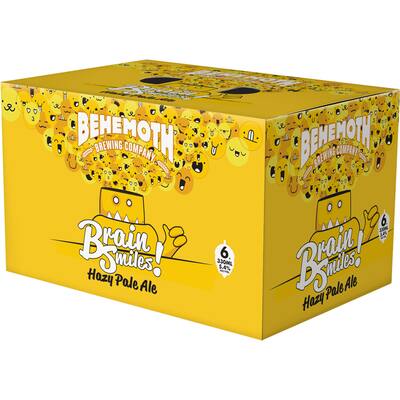 behemoth craft beer brain smiles hazy pale ale