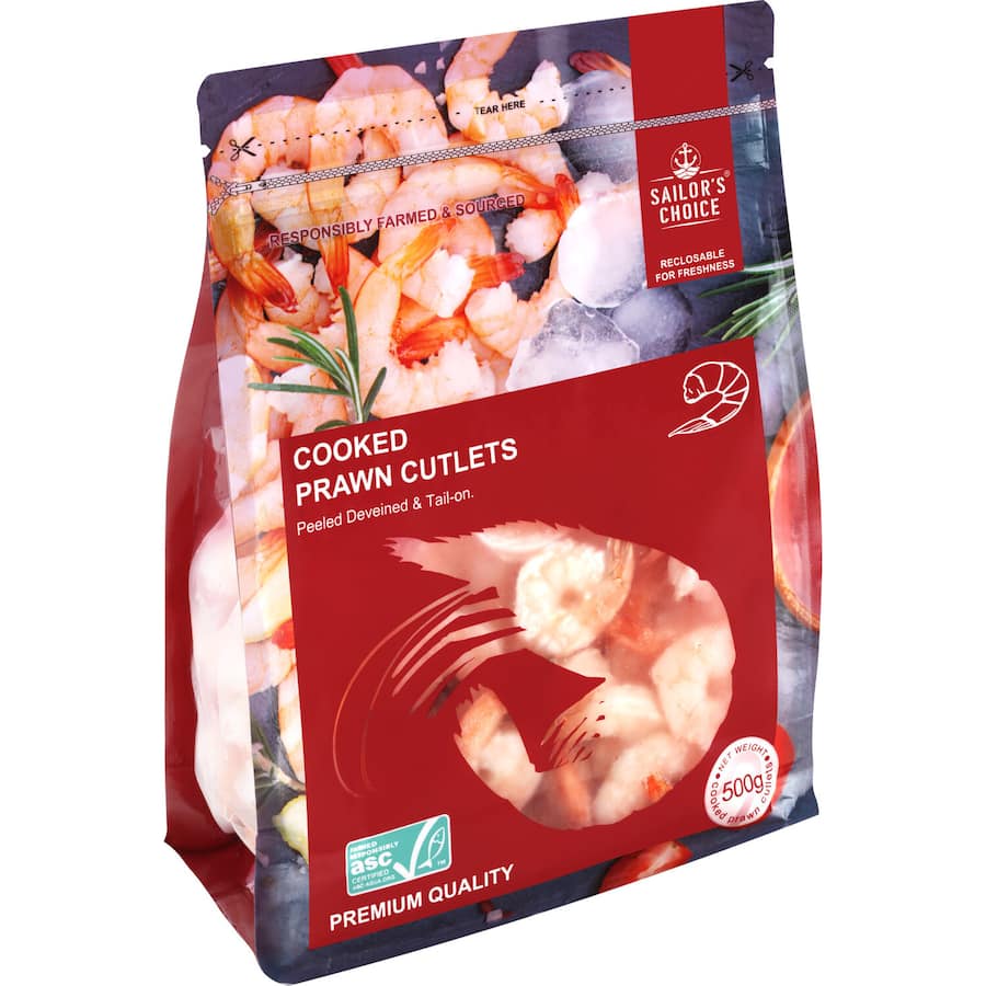 Sailor's Choice Cooked Prawns Cutlets