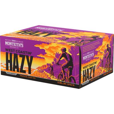 monteith's west coast beer hazy ipa
