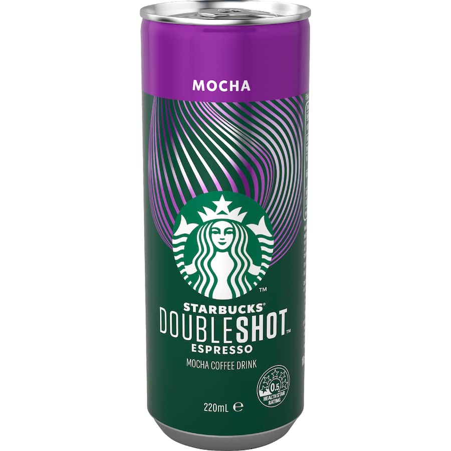 Starbucks Iced Coffee Double Shot Espresso Mocha
