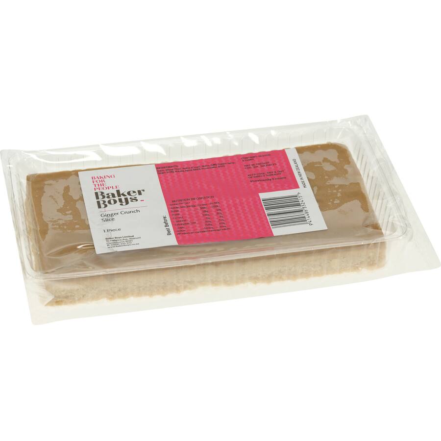 Baker Boys Slices Ginger Crunch